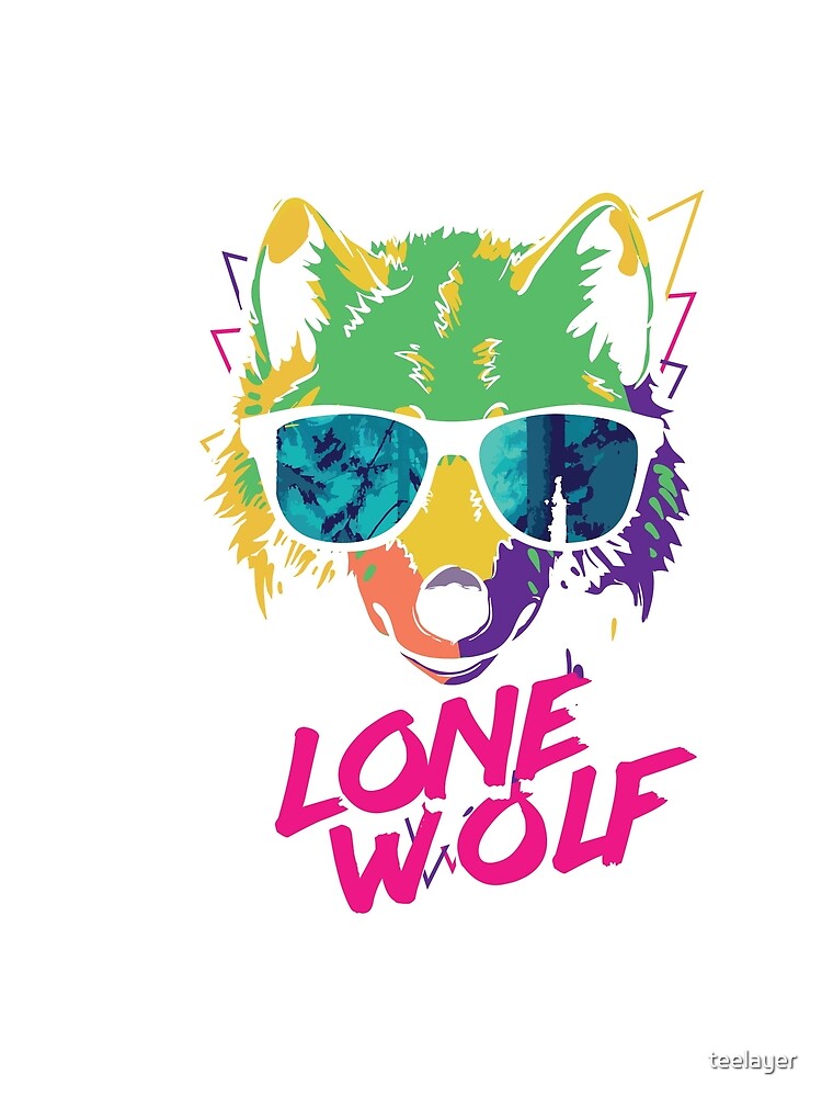 LONE WOLF by teelayer T-Shirts, Hoodie, Sweatshirt | BlankRebels.com (Image 2)