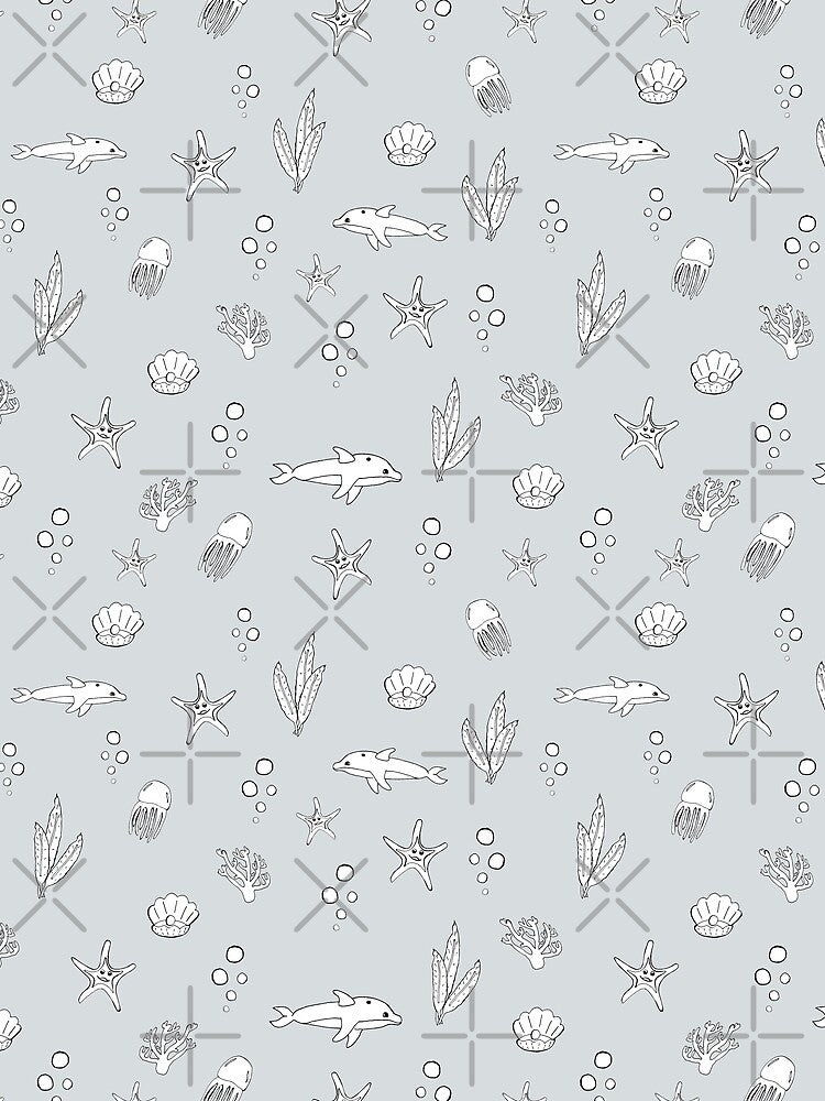Hand drown doodle sea animals. by ivorry T-Shirts, Hoodie, Sweatshirt | BlankRebels.com (Image 2)
