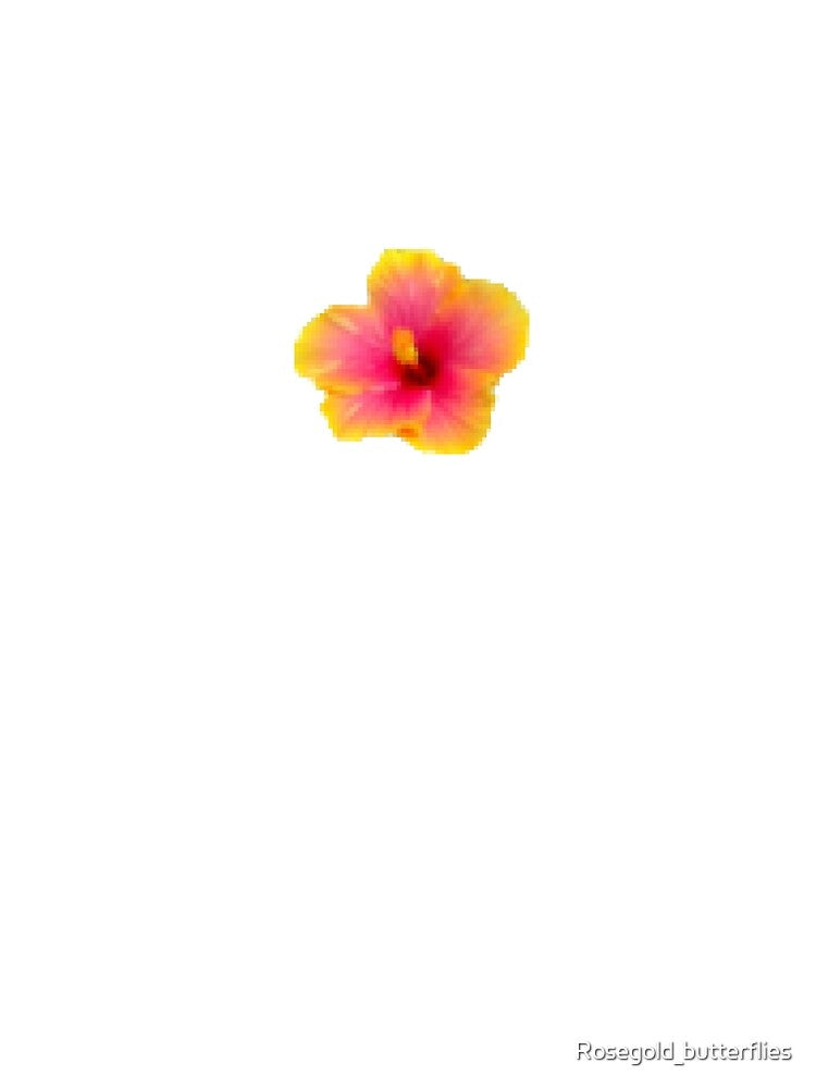 Pixel art flower by Rosegold_butterflies T-Shirts, Hoodie, Sweatshirt | BlankRebels.com (Image 2)