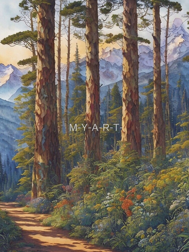 Flower Forest by M-Y-A-R-T- T-Shirts, Hoodie, Sweatshirt | BlankRebels.com (Image 2)