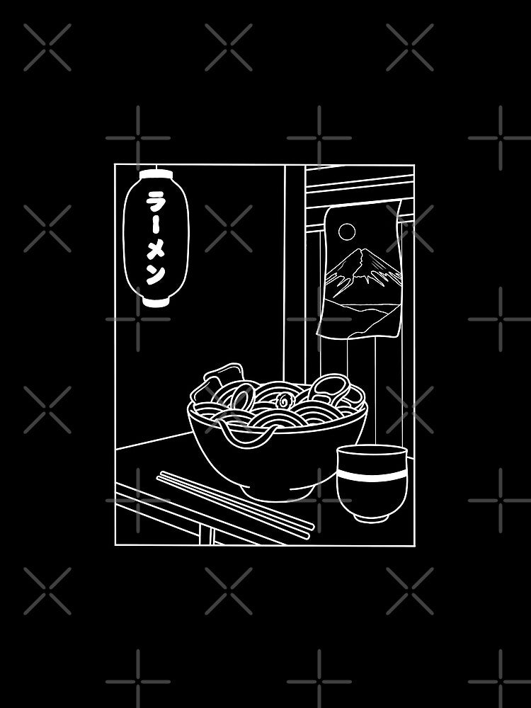 Minimalist Ramen Bar by Kimprut T-Shirts, Hoodie, Sweatshirt | BlankRebels.com (Image 2)