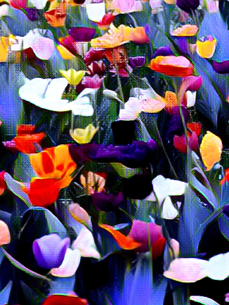 Flower Garden by MYSLc T-Shirts, Hoodie, Sweatshirt | BlankRebels.com (Image 2)