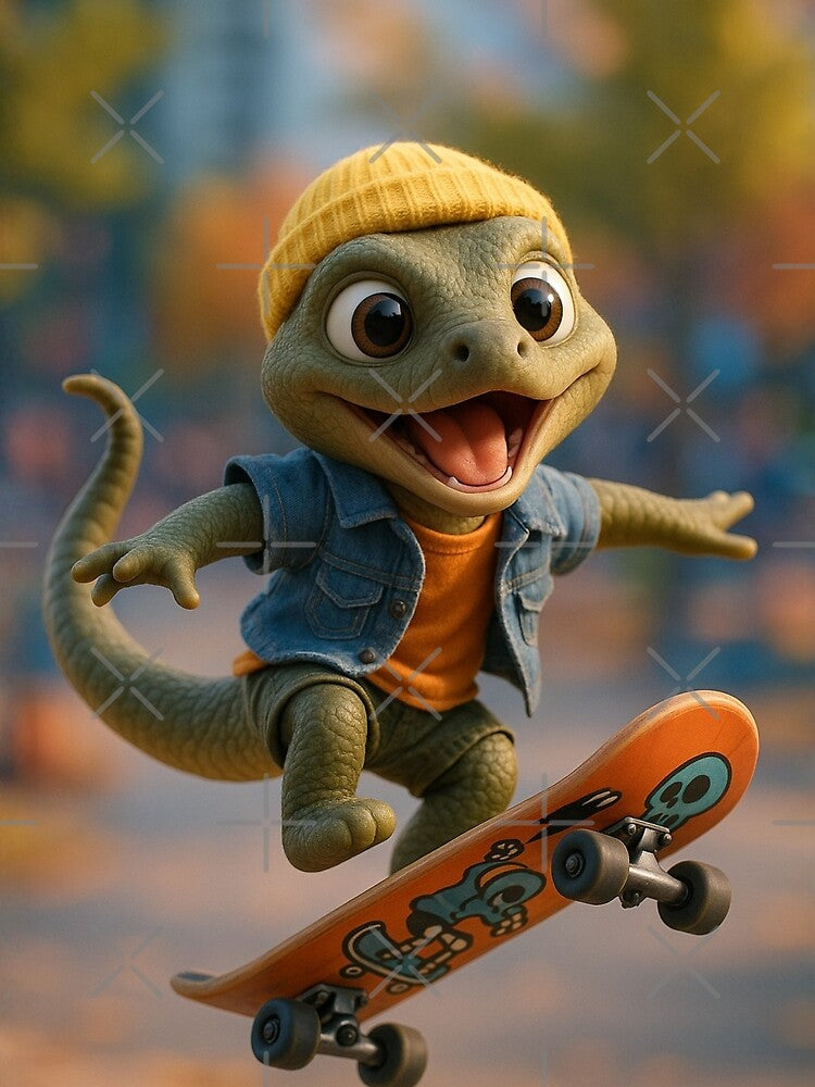 Skater Olive Sea Snake by Sillytoe T-Shirts, Hoodie, Sweatshirt | BlankRebels.com (Image 2)