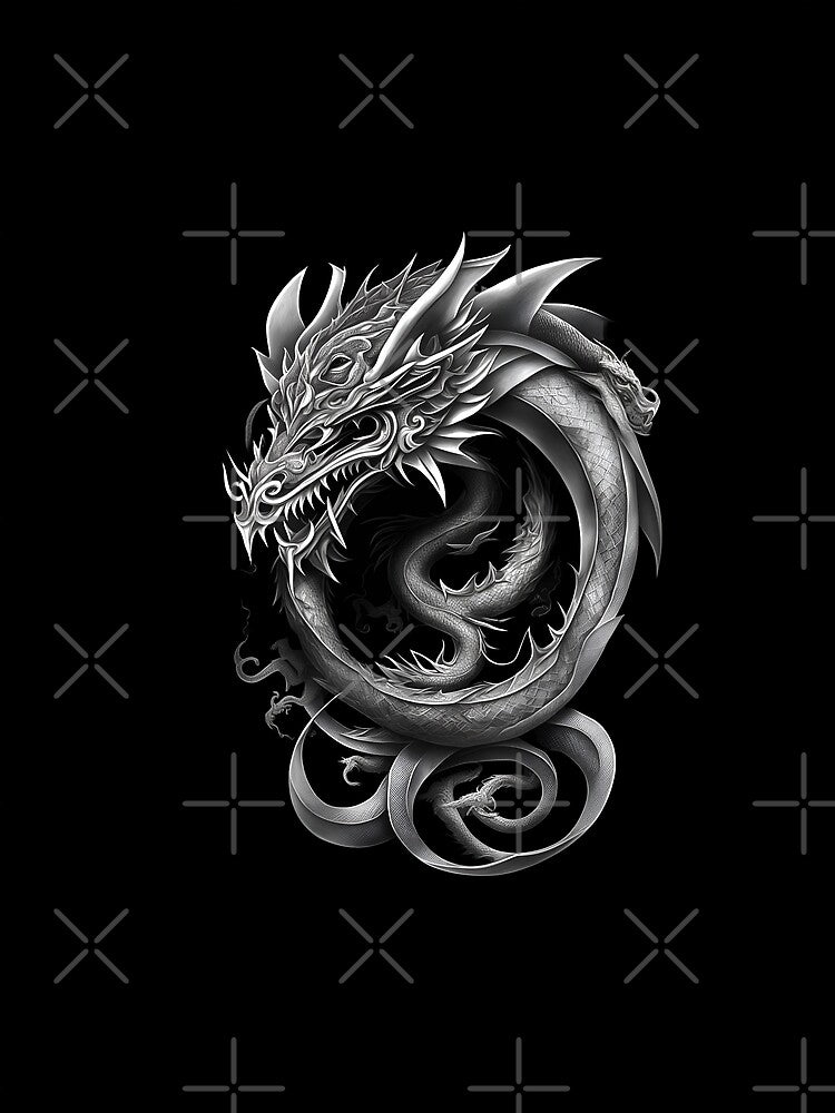 chinese dragon log by basitcv T-Shirts, Hoodie, Sweatshirt | BlankRebels.com (Image 2)