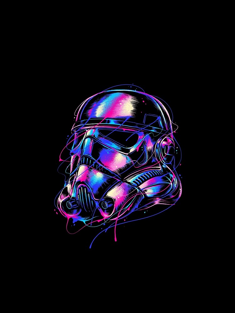 Colorful Trooper by glitchy-gorilla T-Shirts, Hoodie, Sweatshirt | BlankRebels.com (Image 2)
