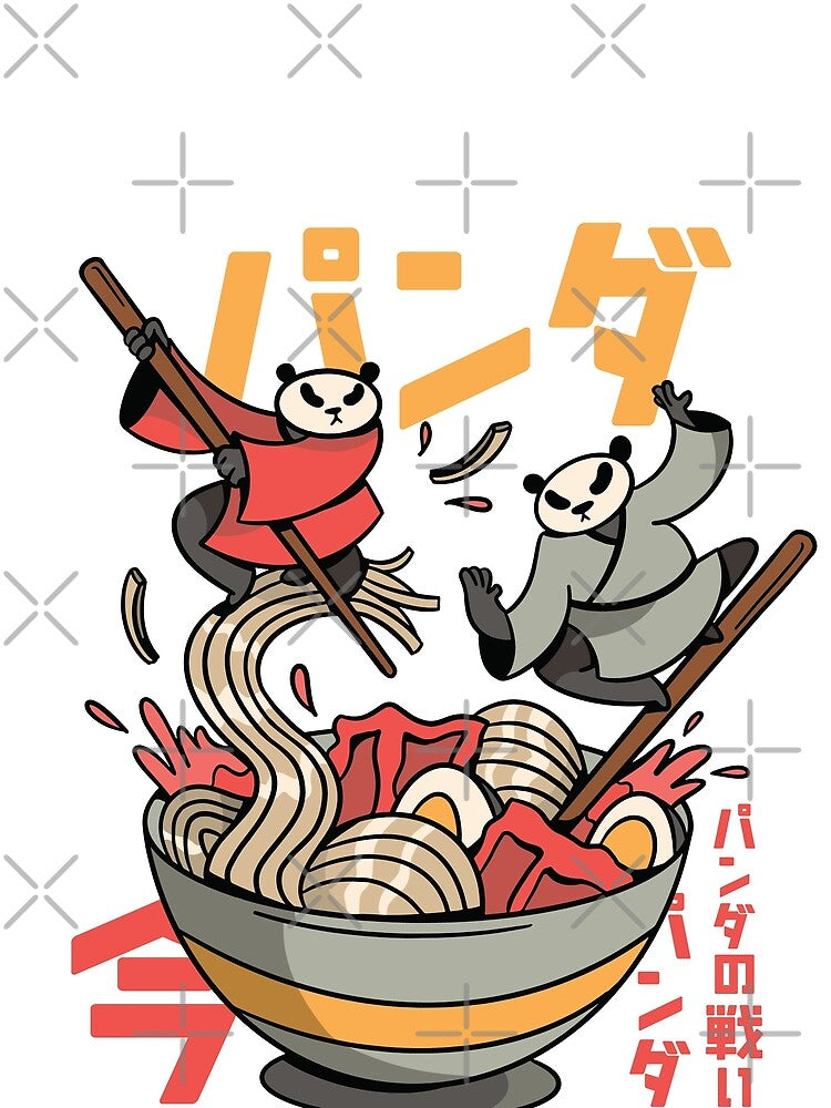 Panda ramen fight by TRIBExSPACE T-Shirts, Hoodie, Sweatshirt | BlankRebels.com (Image 2)