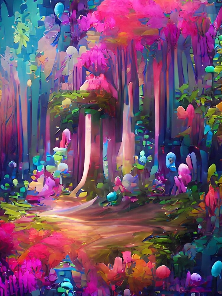 Colorful Forest by banjoe47 T-Shirts, Hoodie, Sweatshirt | BlankRebels.com (Image 2)