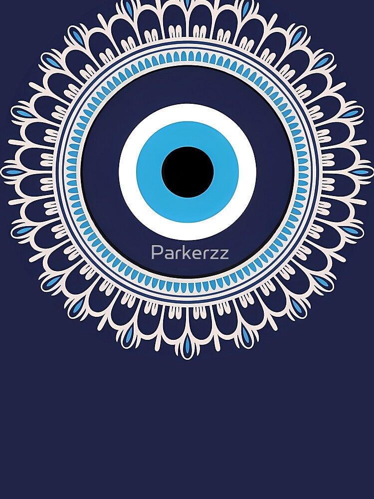 Evil Eye Mandala Protection Symbol Nazar Design by Parkerzz T-Shirts, Hoodie, Sweatshirt | BlankRebels.com (Image 2)