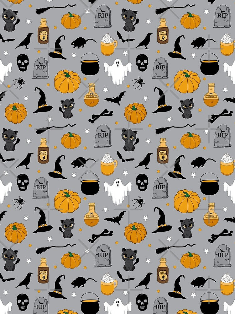 Halloween Fall Pattern by HotHibiscus T-Shirts, Hoodie, Sweatshirt | BlankRebels.com (Image 2)