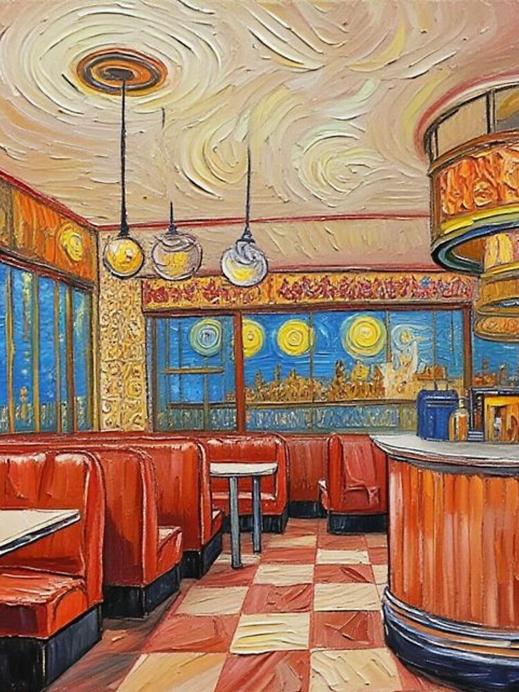 Retro Diner by JEJ Visual Art