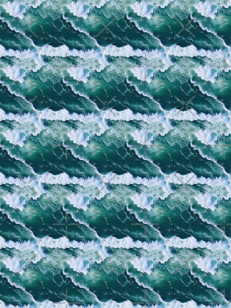 Seamless ocean background 15 by hendrikspix T-Shirts, Hoodie, Sweatshirt | BlankRebels.com (Image 2)