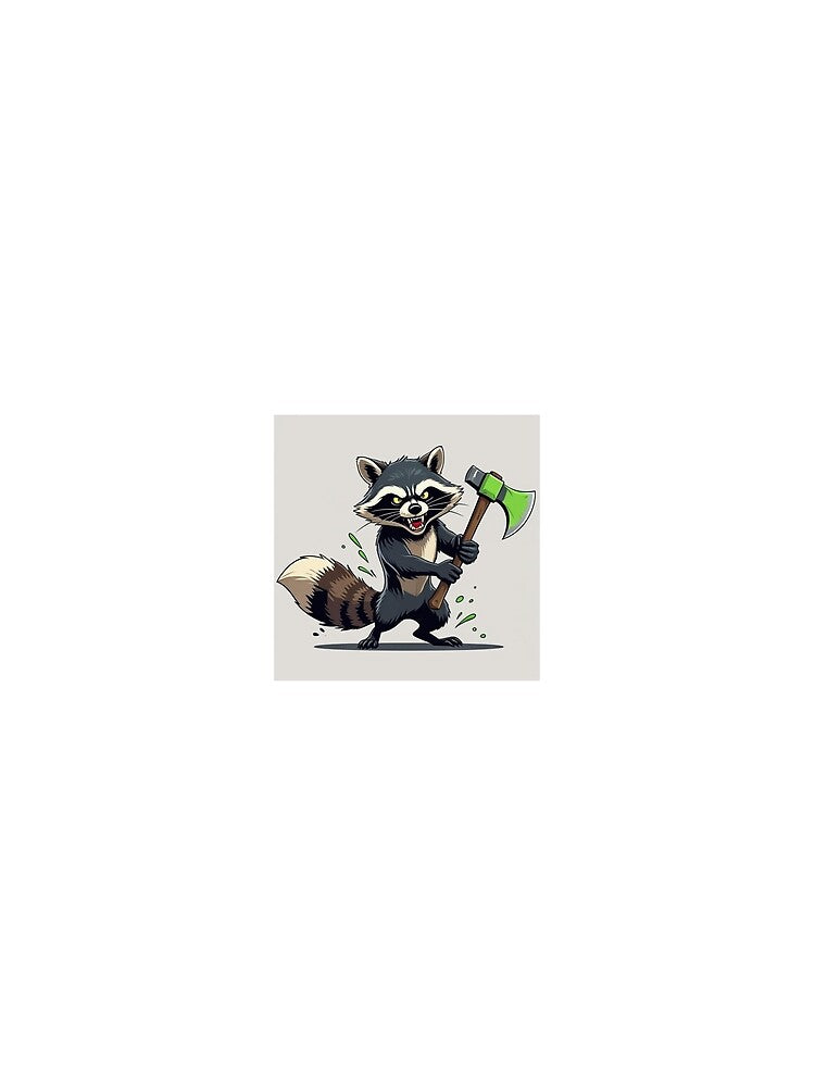 Angry raccoon by Tioger T-Shirts, Hoodie, Sweatshirt | BlankRebels.com (Image 2)