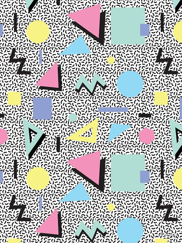 Eighties Memphis Pattern Design by SoNifty T-Shirts, Hoodie, Sweatshirt | BlankRebels.com (Image 2)