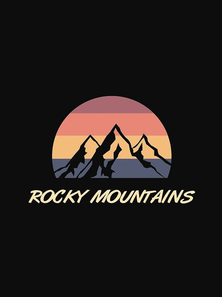 Retro Rocky Mountain Colorado 1915 Tshirt by Clavitaps Hoodie, Sweatshirt | BlankRebels.com (Image 2)