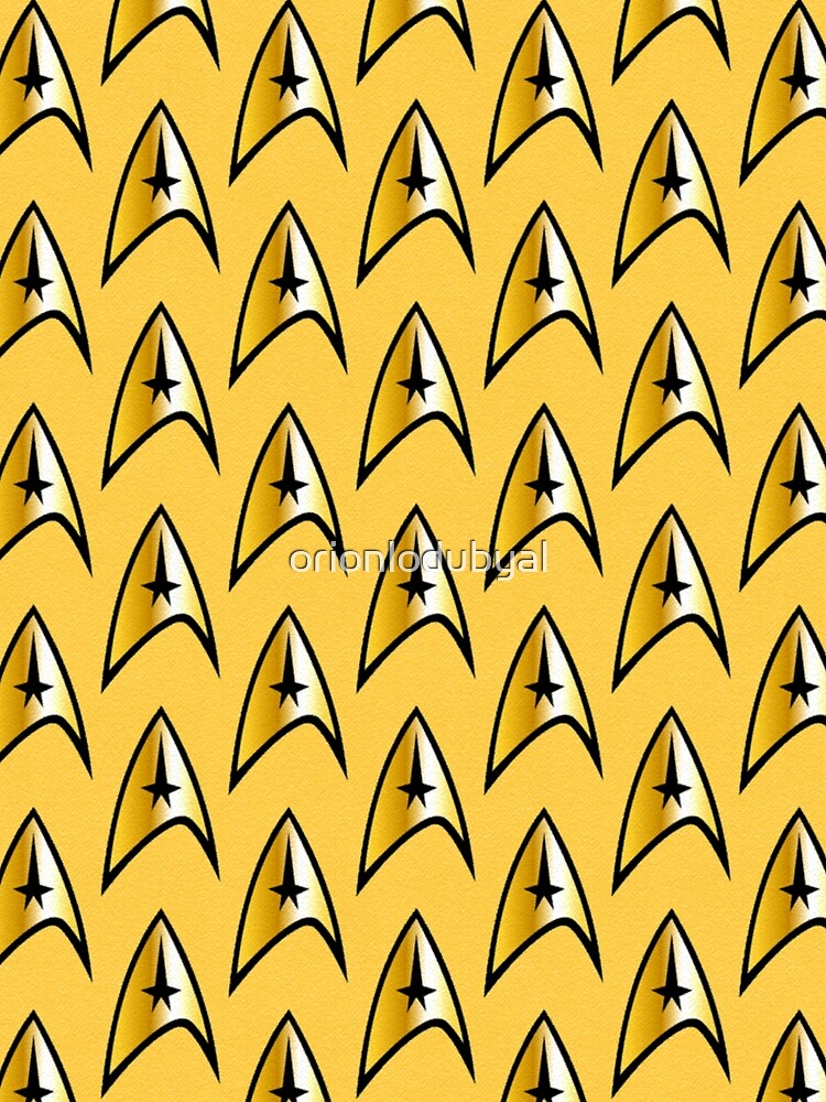 SciFi TV Show Gold Insignia Pattern by orionlodubyal T-Shirts, Hoodie, Sweatshirt | BlankRebels.com (Image 2)