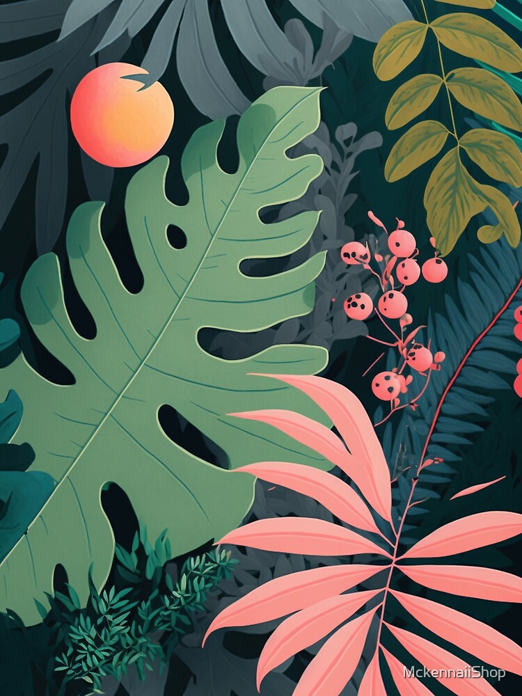 Botanical Jungle by MckennaiiShop T-Shirts, Hoodie, Sweatshirt | BlankRebels.com (Image 2)