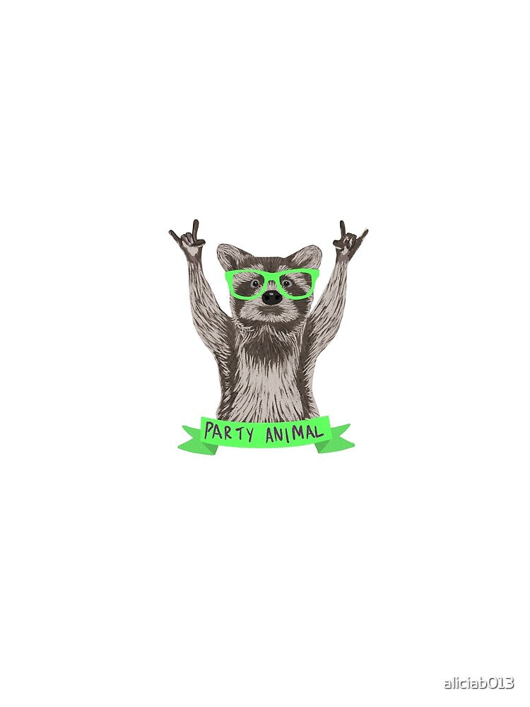 Party Animal Raccoon by aliciab013 T-Shirts, Hoodie, Sweatshirt | BlankRebels.com (Image 2)