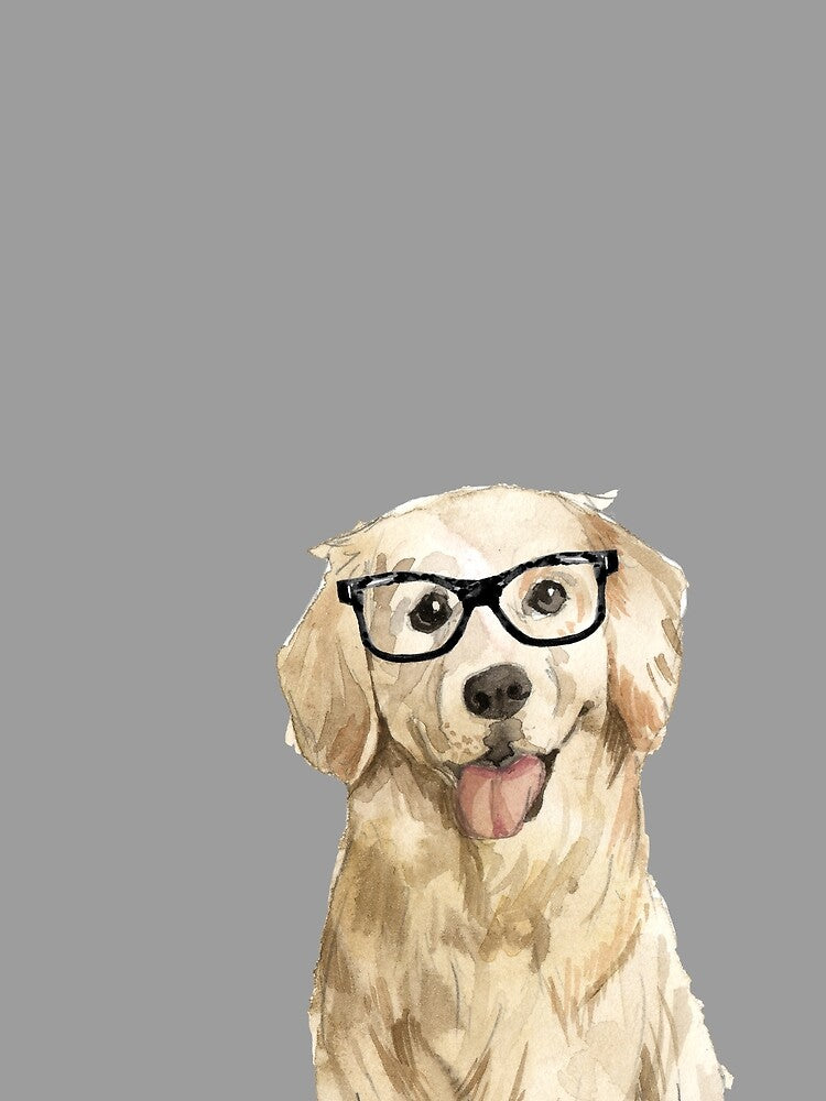 Golden Retriever with Glasses by beastieboutique T-Shirts, Hoodie, Sweatshirt | BlankRebels.com (Image 2)