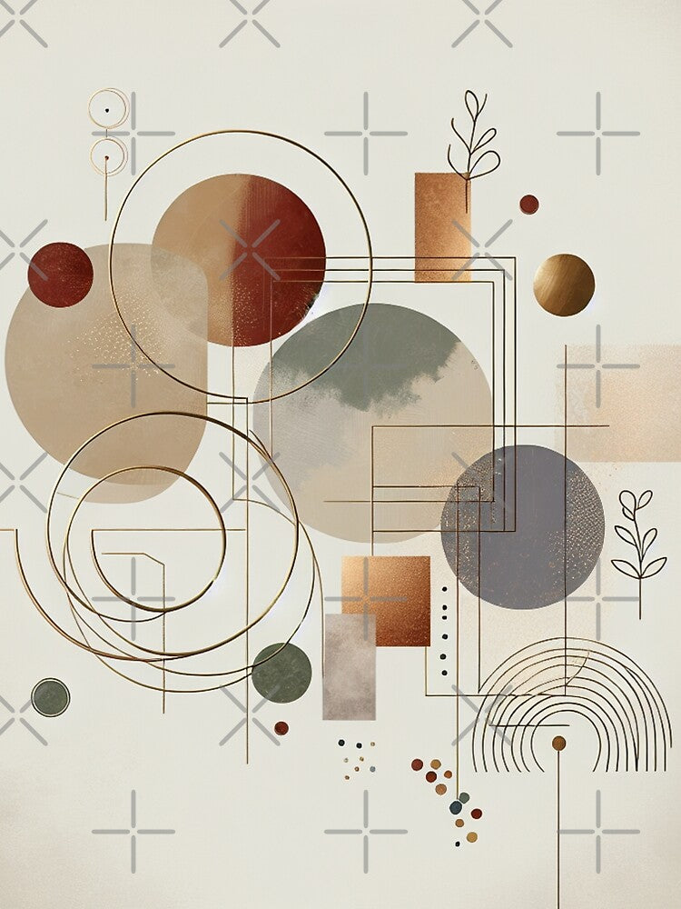 Boho Abstract Background - 21 by Acabee T-Shirts, Hoodie, Sweatshirt | BlankRebels.com (Image 2)