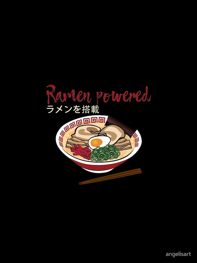 Ramen powered noodles. by angelisart T-Shirts, Hoodie, Sweatshirt | BlankRebels.com (Image 2)