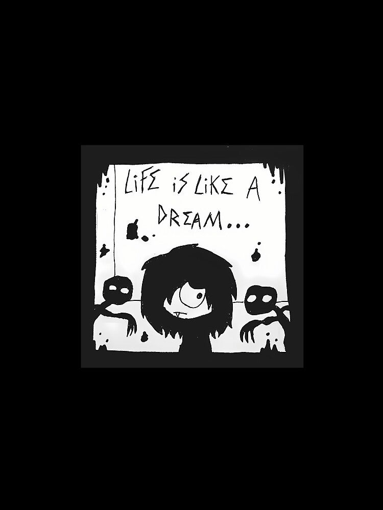 Life Is Like A Dream Anime Girl by kbqnnxyejt32 T-Shirts, Hoodie, Sweatshirt | BlankRebels.com (Image 2)