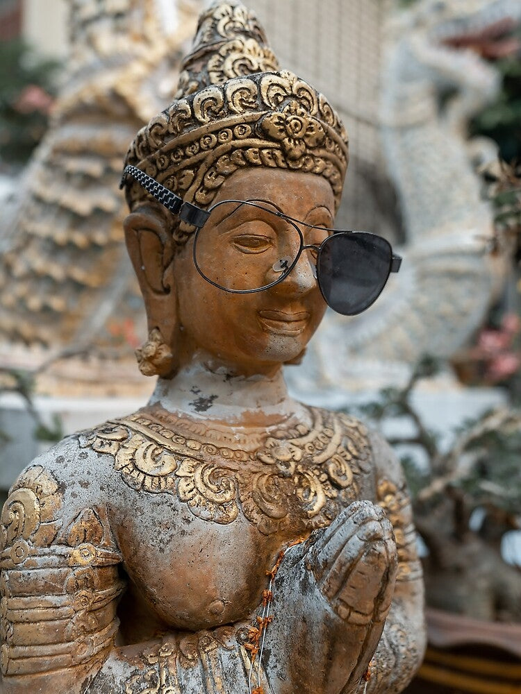Sunglasses Buddha by Cryptodesignz