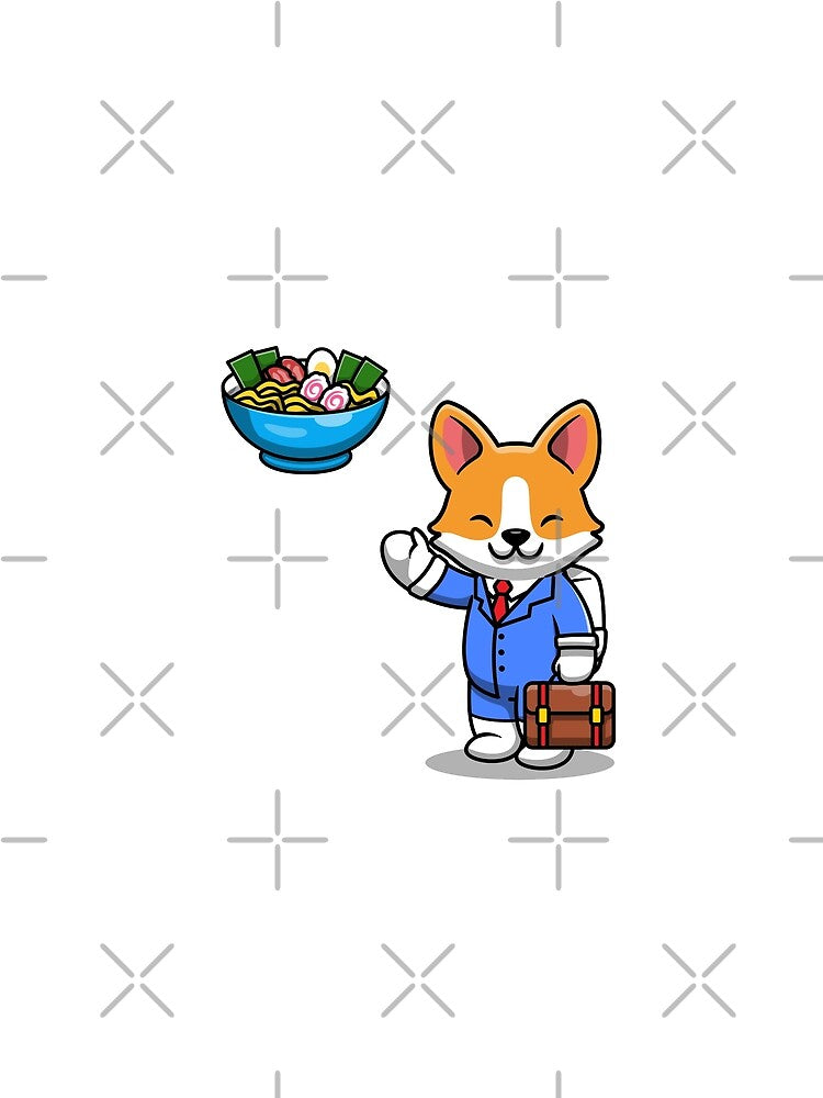 Corgi Work For Eating RAMEN ! by SparrowLag T-Shirts, Hoodie, Sweatshirt | BlankRebels.com (Image 2)