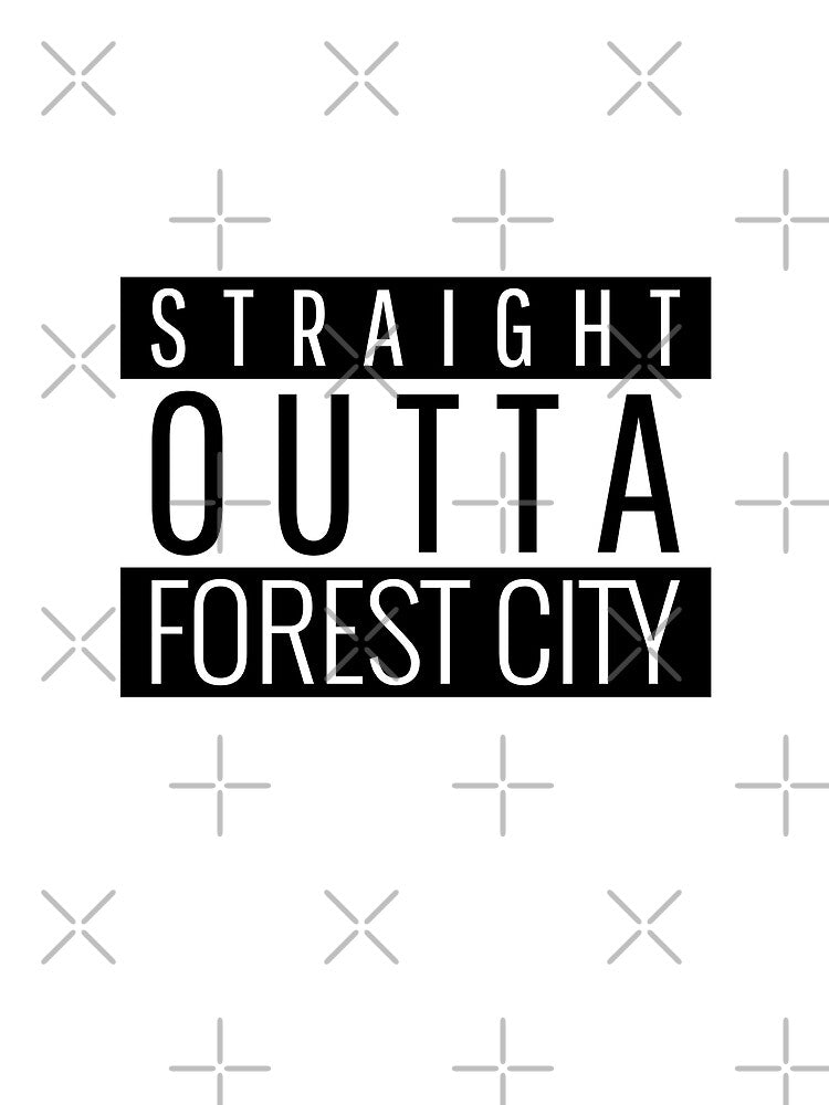 Straight Outta Forest City North Carolina Forest City NC by Teelogic T-Shirts, Hoodie, Sweatshirt | BlankRebels.com (Image 2)