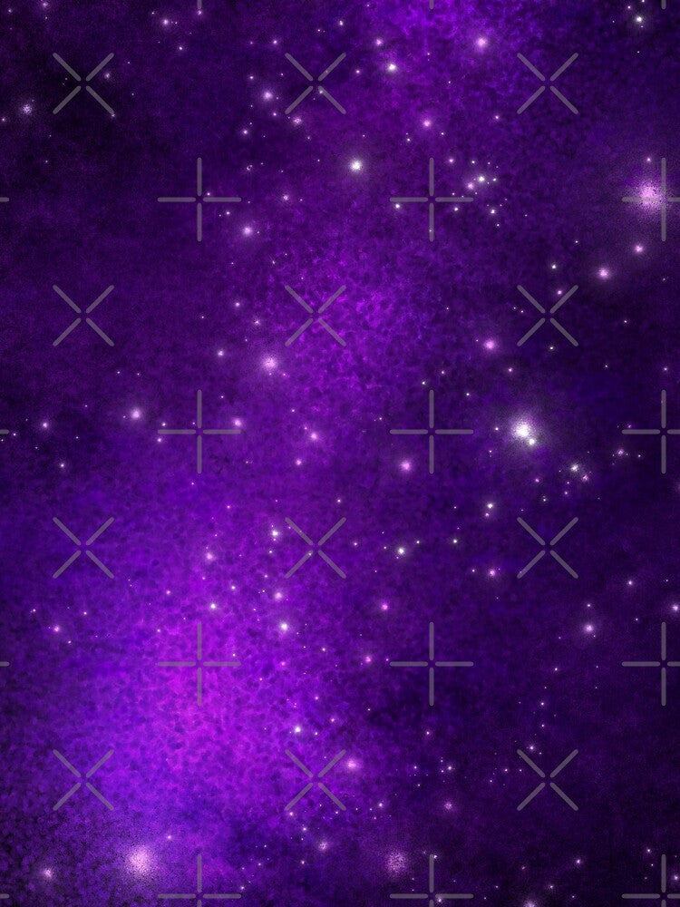 Purple Galaxy by SilentNoiseArt T-Shirts, Hoodie, Sweatshirt | BlankRebels.com (Image 2)