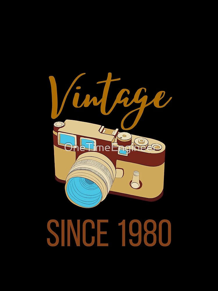 Retro Camera since 1980 by OneTimeEngineer
