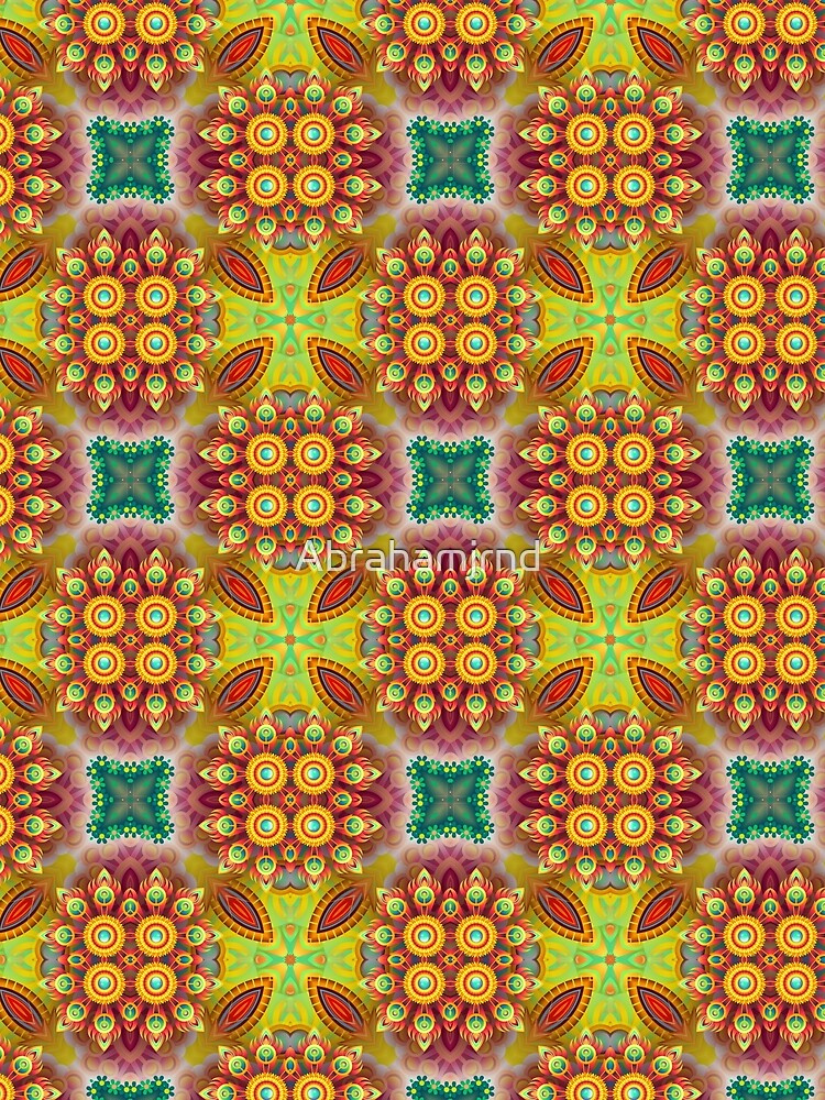 abstract floral cover seamless colorful repeat pattern by Abrahamjrnd T-Shirts, Hoodie, Sweatshirt (Image 2)