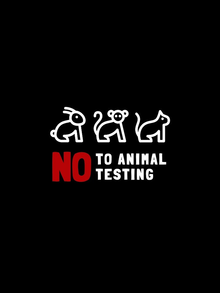 No to Animal Testing by HAMSAN'S  STORE T-Shirts, Hoodie, Sweatshirt | BlankRebels.com (Image 2)