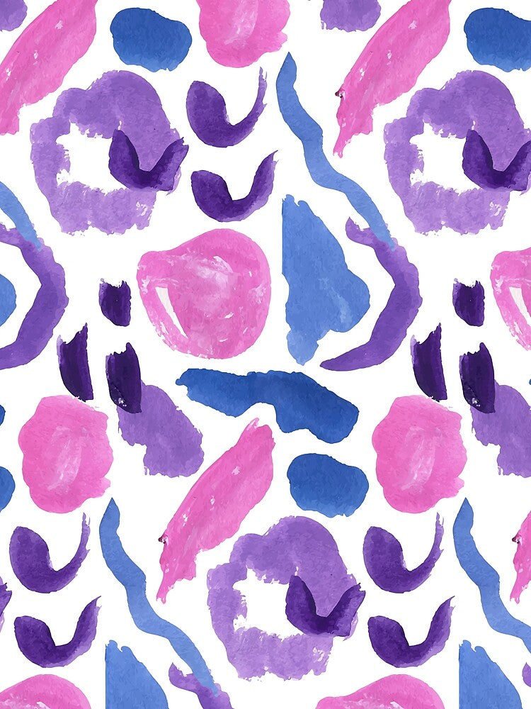 Abstract watercolor pattern by della95 T-Shirts, Hoodie, Sweatshirt | BlankRebels.com (Image 2)