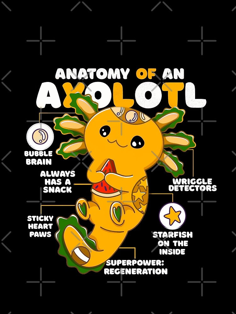 Axolotl Krazy by mwebba2005 T-Shirts, Hoodie, Sweatshirt | BlankRebels.com (Image 2)