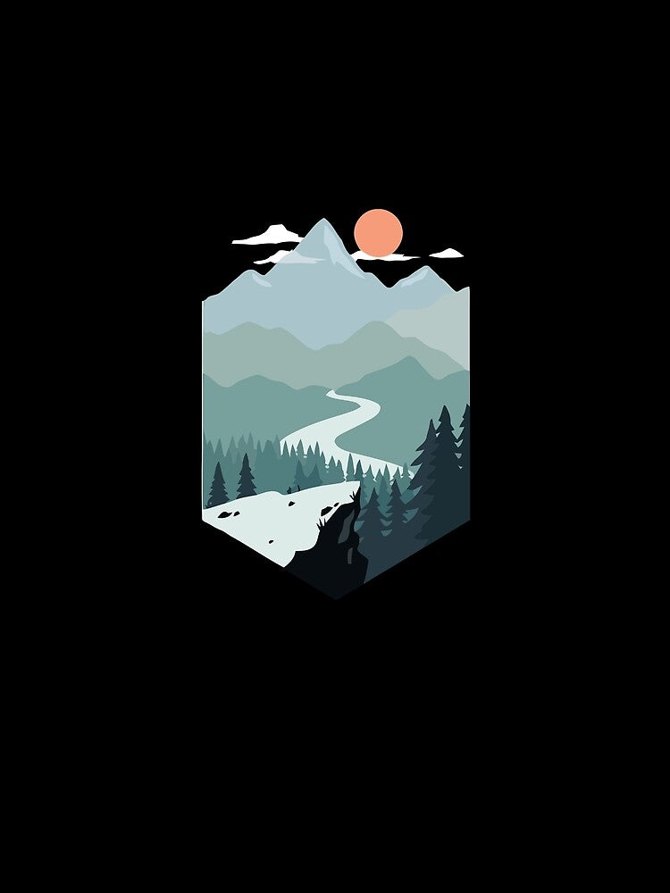 pine forest by zaher97 T-Shirts, Hoodie, Sweatshirt | BlankRebels.com (Image 2)