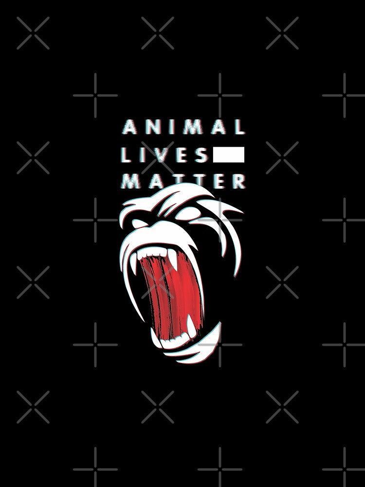 Animal Lives Matter - Animal Rights Activism - Angry by crazycollective T-Shirts, Hoodie, Sweatshirt (Image 2)