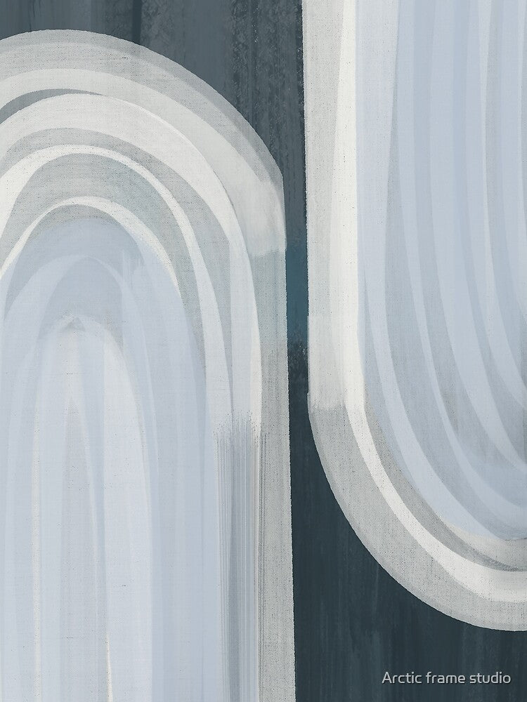 Blue Abstract, paint art, A by Arctic frame studio T-Shirts, Hoodie, Sweatshirt | BlankRebels.com (Image 2)