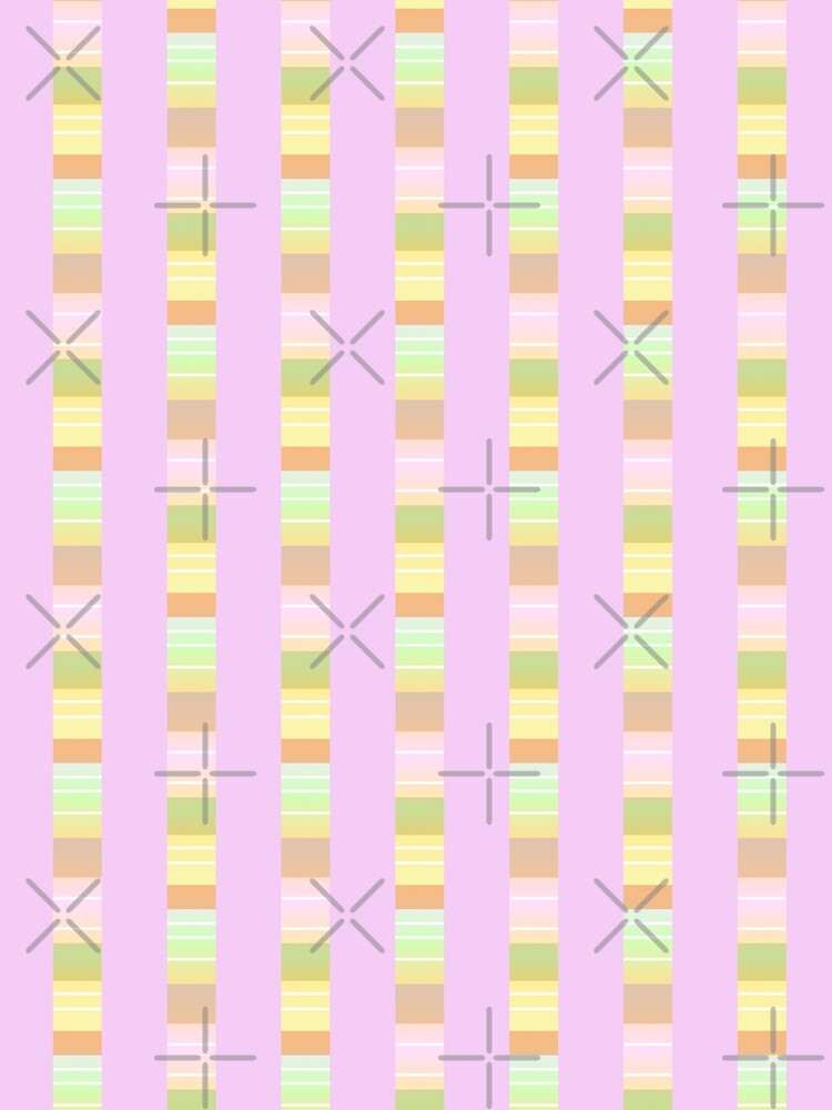 Lavender cottagecore color combination | Lavender cottagecore color geometric pattern by lausn T-Shirts,... (Image 2)