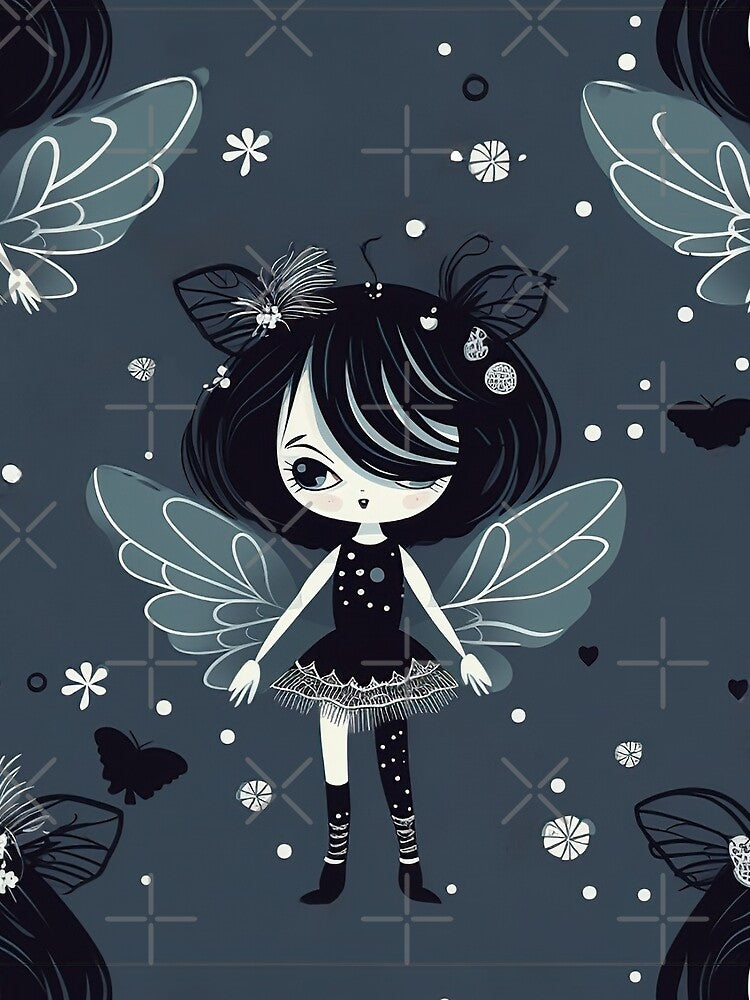 Gothic Fairies Pattern #2 by Driftwood Spirits T-Shirts, Hoodie, Sweatshirt | BlankRebels.com (Image 2)