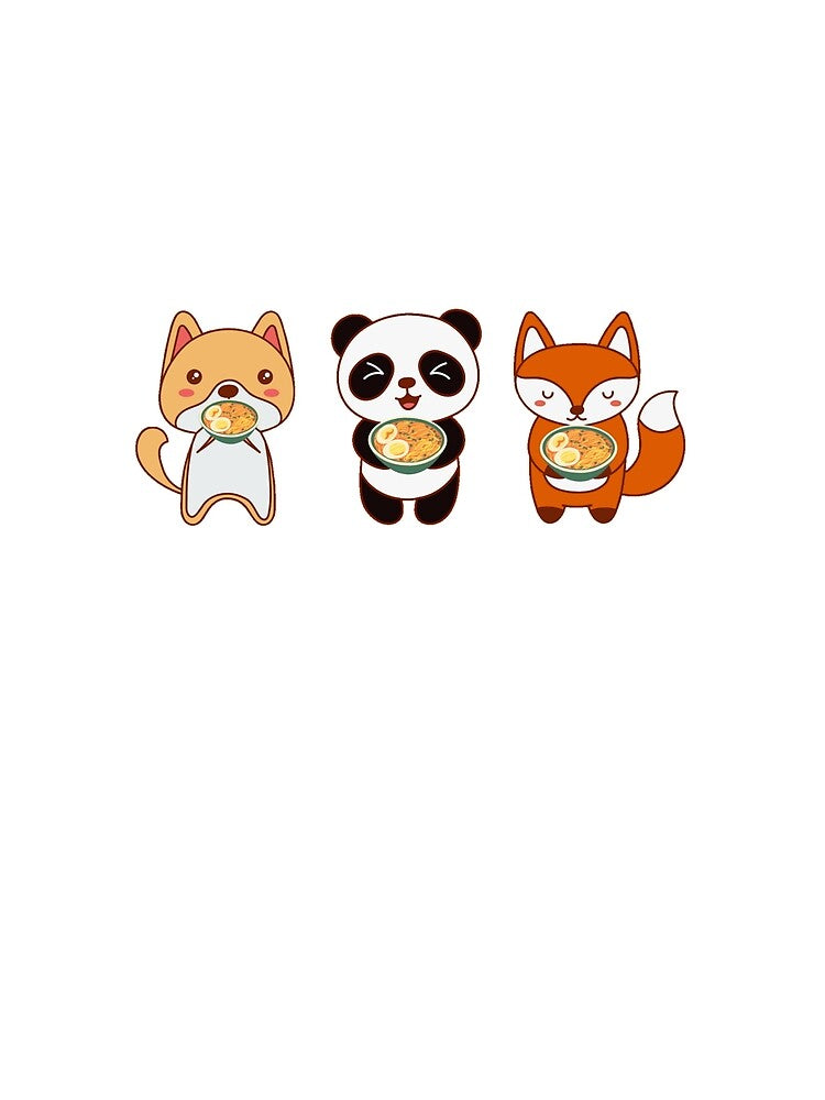 kawaii ramen animals by Bizarro23 T-Shirts, Hoodie, Sweatshirt | BlankRebels.com (Image 2)