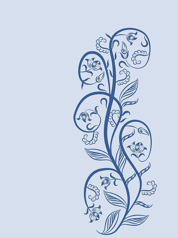 Monochrome silhouette of branch with flowers by ReflectedCrafts T-Shirts, Hoodie, Sweatshirt | BlankRebels.com (Image 2)