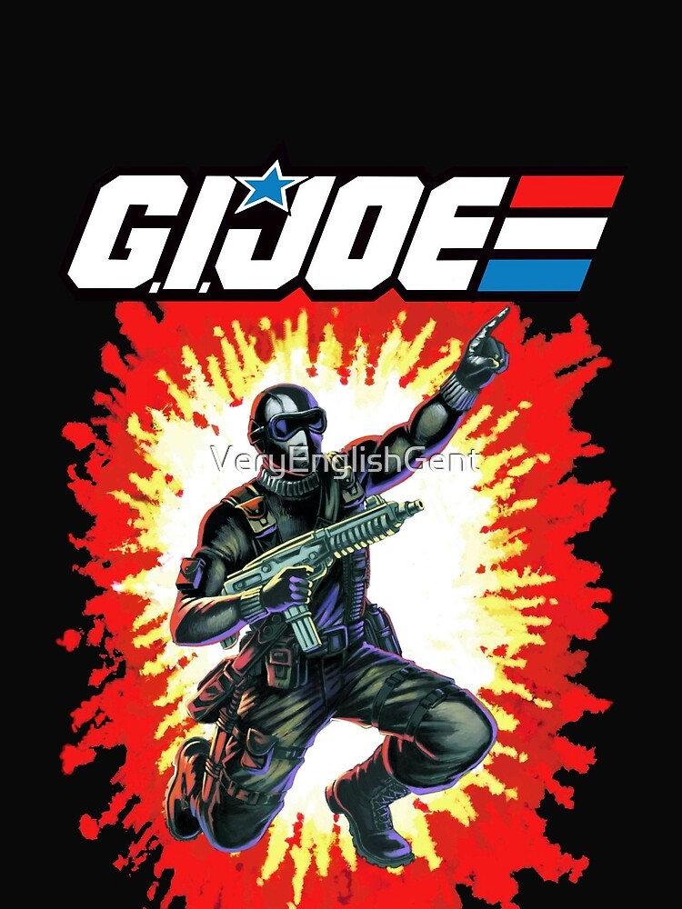 Retro GI Joe Snake Eyes toy card back design by VeryEnglishGent T-Shirts, Hoodie, Sweatshirt | BlankRebels.com (Image 2)