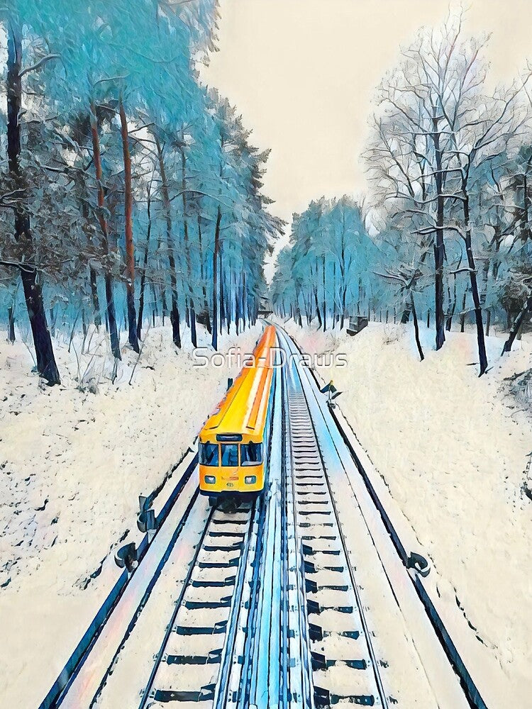 Ubahn Berlin by Sofia-Draws T-Shirts, Hoodie, Sweatshirt | BlankRebels.com (Image 2)
