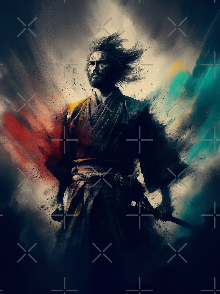 Samurai Warrior Art by blindninja