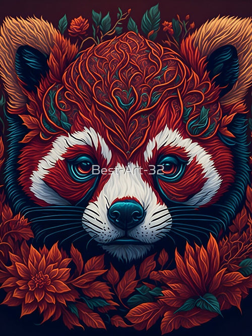 "Captivating 2D Vector Art: The Enigmatic Panda Head" by Best-Art-32 T-Shirts, Hoodie, Sweatshirt | BlankRebels.com (Image 2)