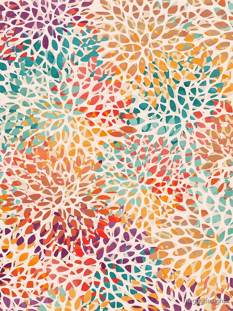 Floral Pattern, Colorful Petal Fragments by meggydesigns T-Shirts, Hoodie, Sweatshirt | BlankRebels.com (Image 2)