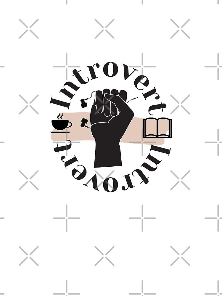 Copy of Introvert by Dollfacedesign T-Shirts, Hoodie, Sweatshirt | BlankRebels.com (Image 2)