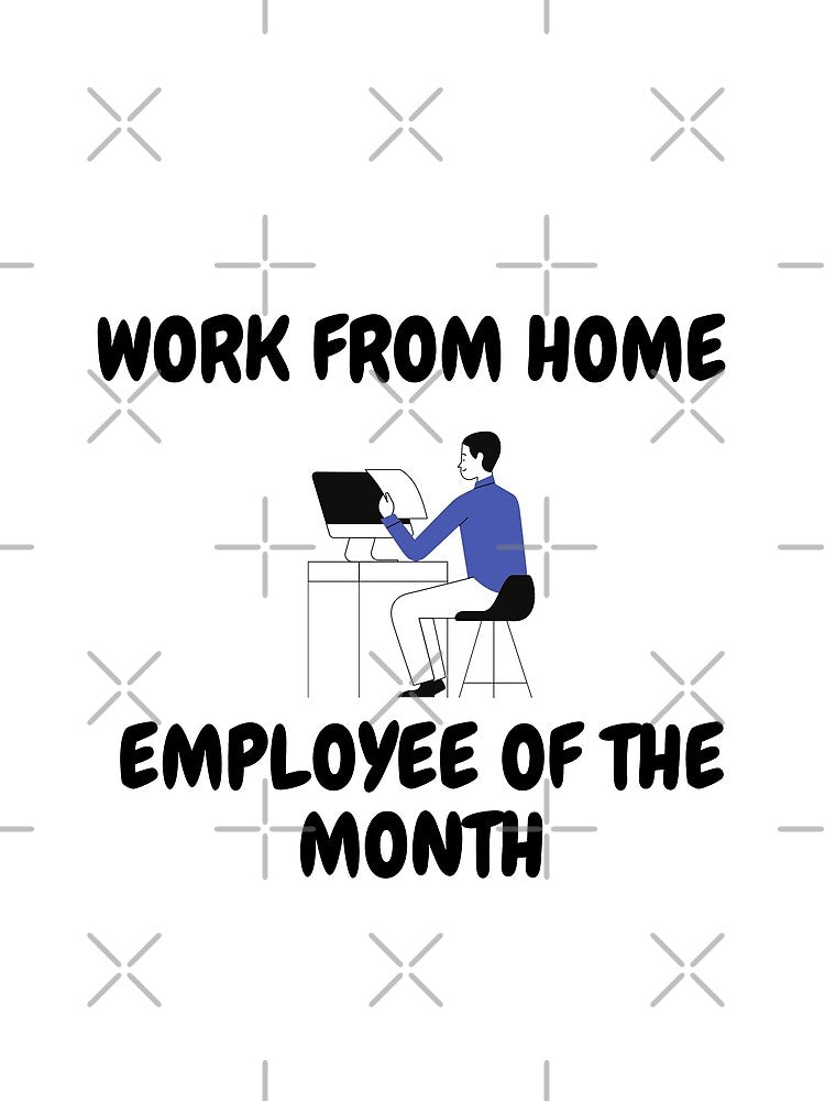 Work From Home Employee Of The Month by LuckyKermit T-Shirts, Hoodie, Sweatshirt | BlankRebels.com (Image 2)