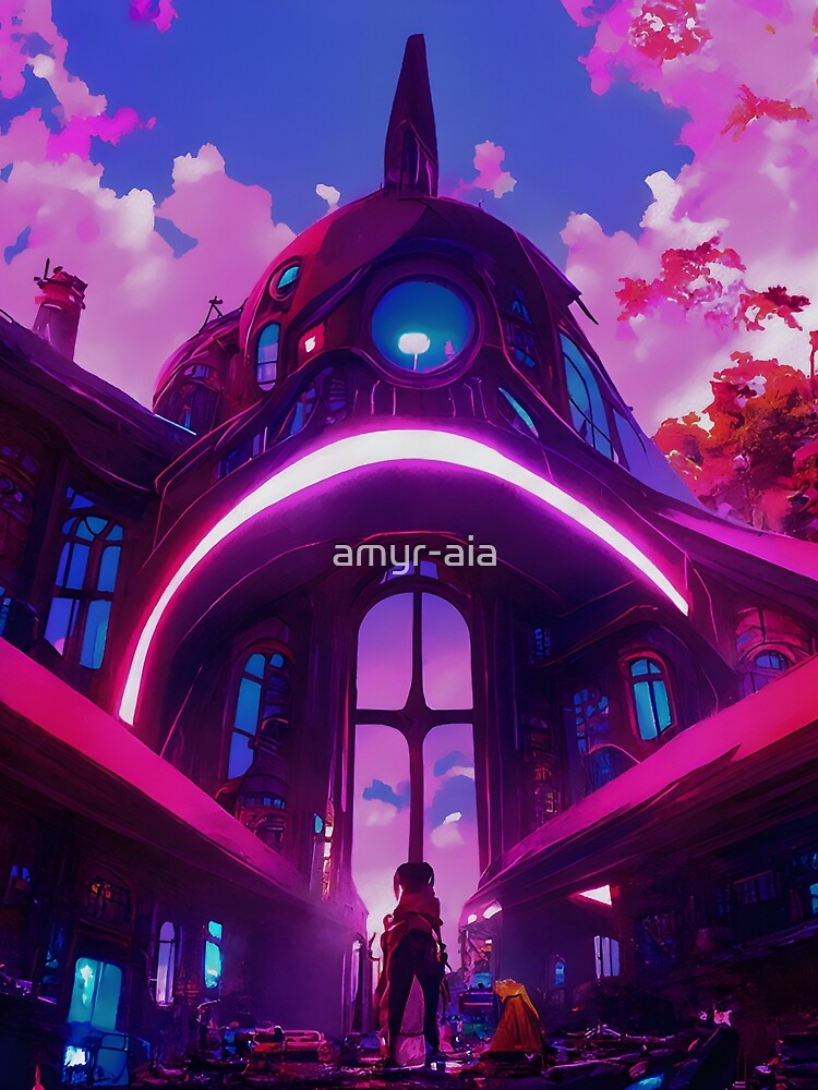 Anime Cyberpunk Mansion T-Shirts, Hoodie, Sweatshirt