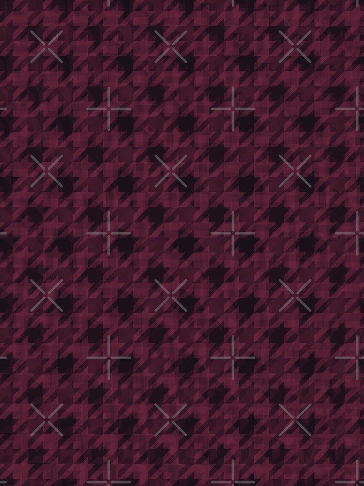 HOUNDSTOOTH CAMOUFLAGE RED by Aries Custom T-Shirts, Hoodie, Sweatshirt | BlankRebels.com (Image 2)